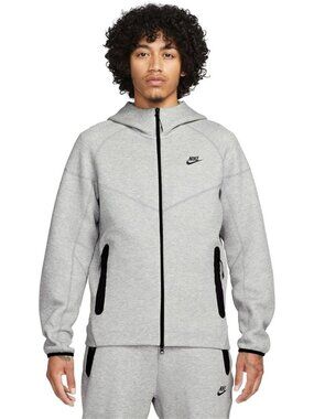 Nike Tech Fleece Windrunner Hoodie Mens 3XL Gray Full Zip Sweatshirt Jacket